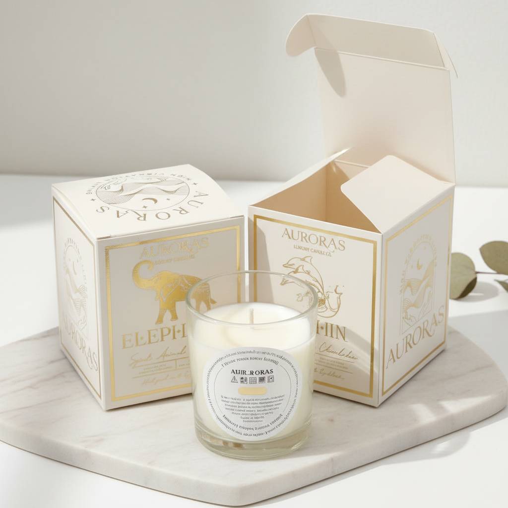 Custom Personalized Candle Gift Boxes