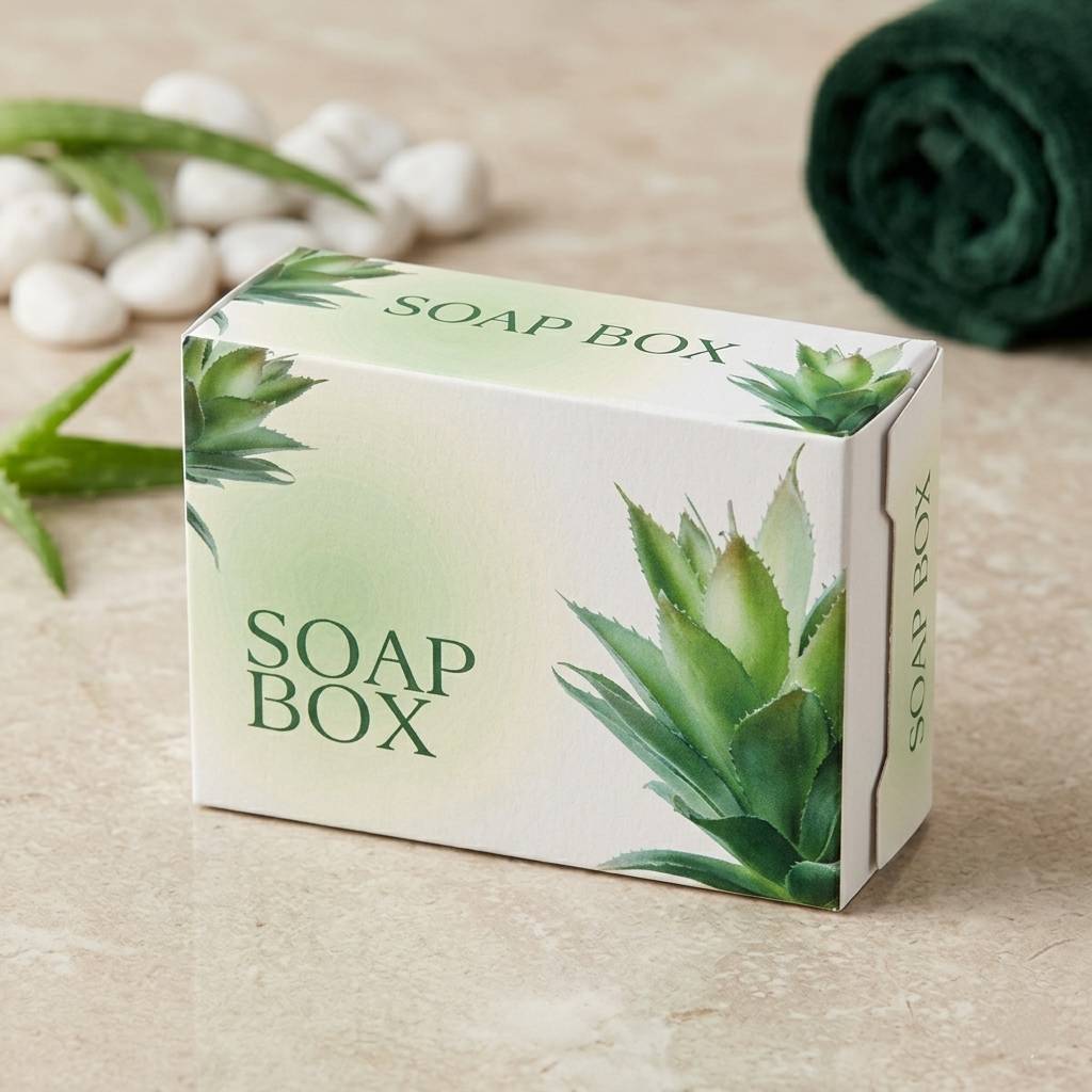 Recyclable Eco-Friendly Soap Box for Small Business Brands