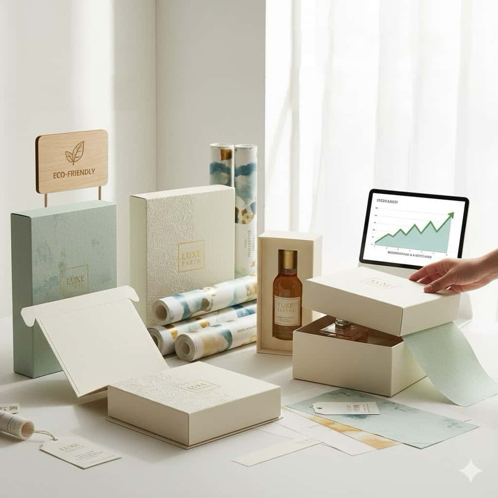 Le marché des emballages cadeaux en Europe, en Amérique et en Australie : tendances et nos solutions