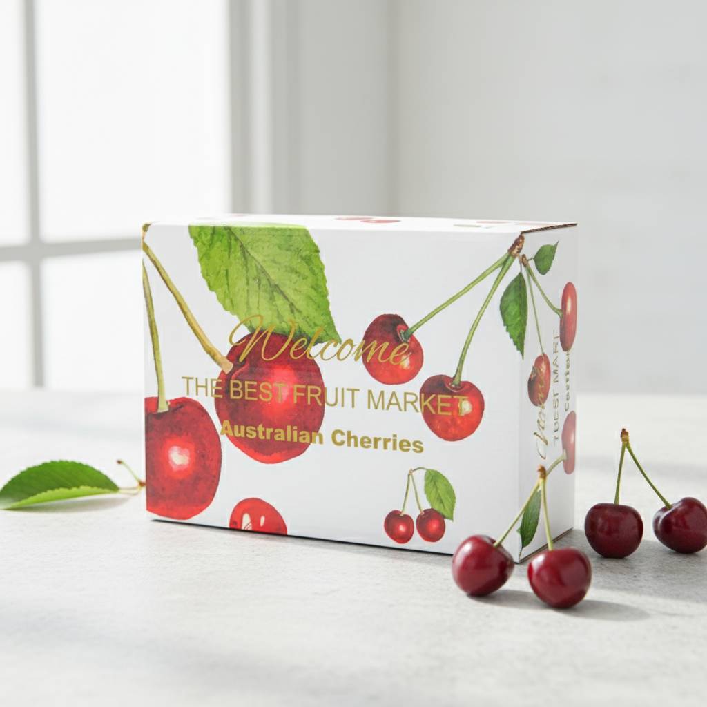 Customized Corrugated Fruit Packaging Paper Boxes With Company Logo