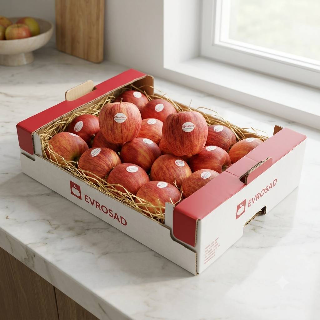 Durable Produce Cartons For Safe Apple Fruit Transport