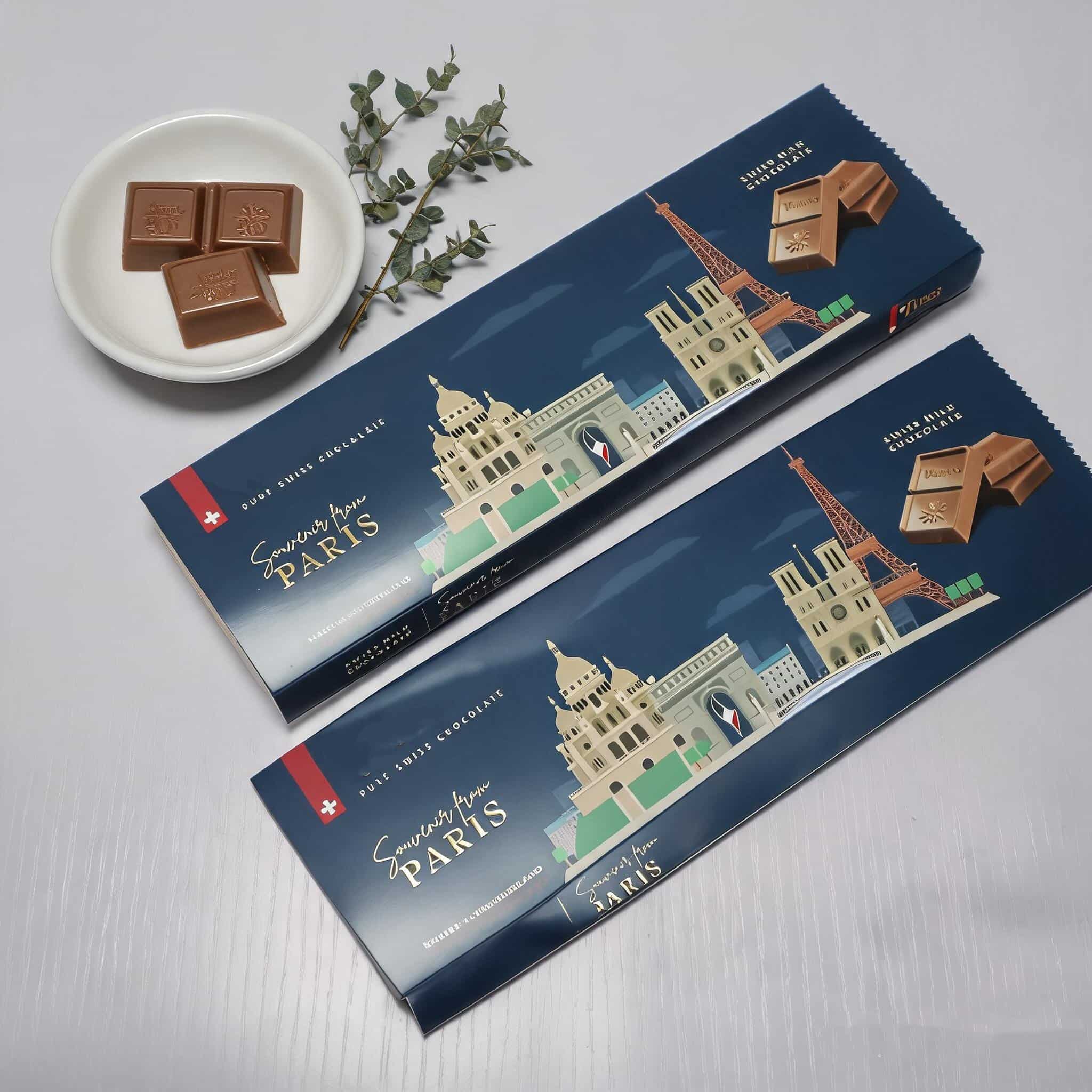 Exquisite Line Art Paper Sleeve For Modern Gift Presentation