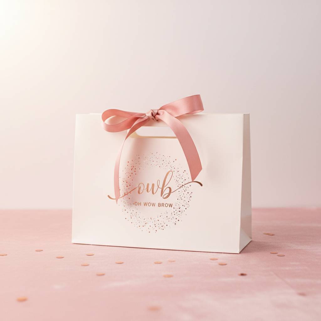 Elegant Custom Logo Shopping Bags For High-End Retail Brands