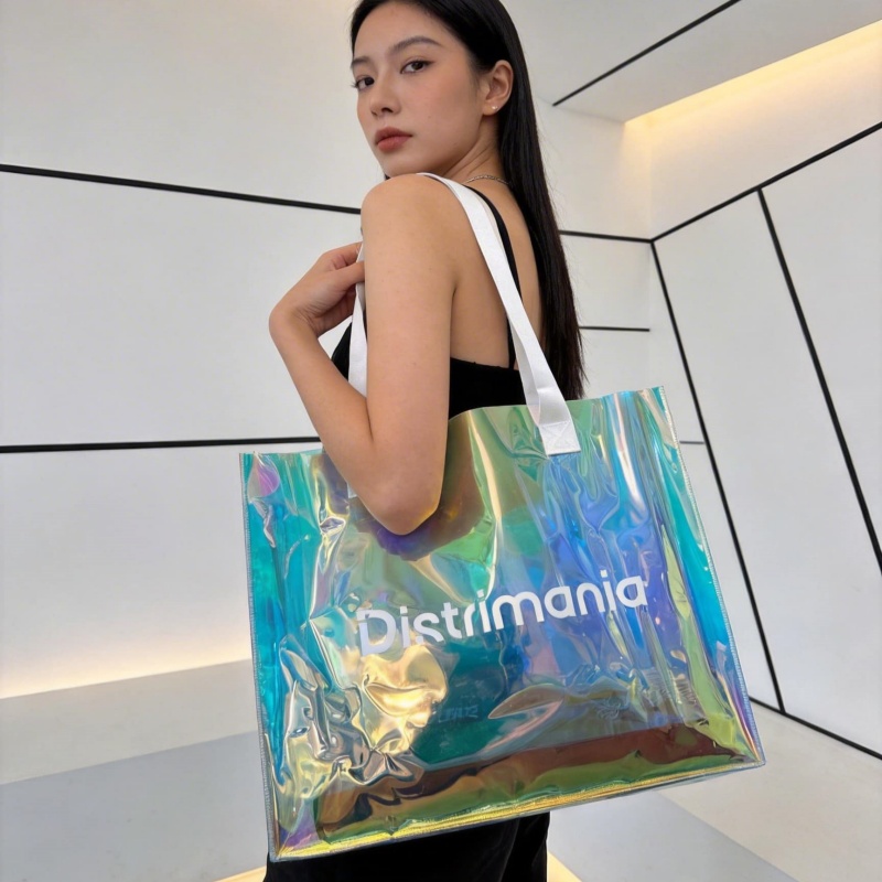 Custom Printed Logo Hologram Gift Holographic Packaging Bag