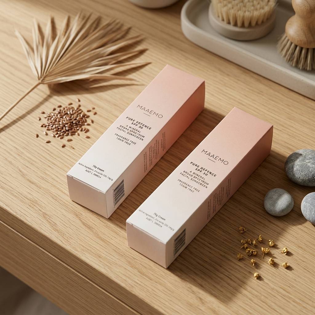 Premium Gradient Design Skincare Product Paper Boxes Wholesale