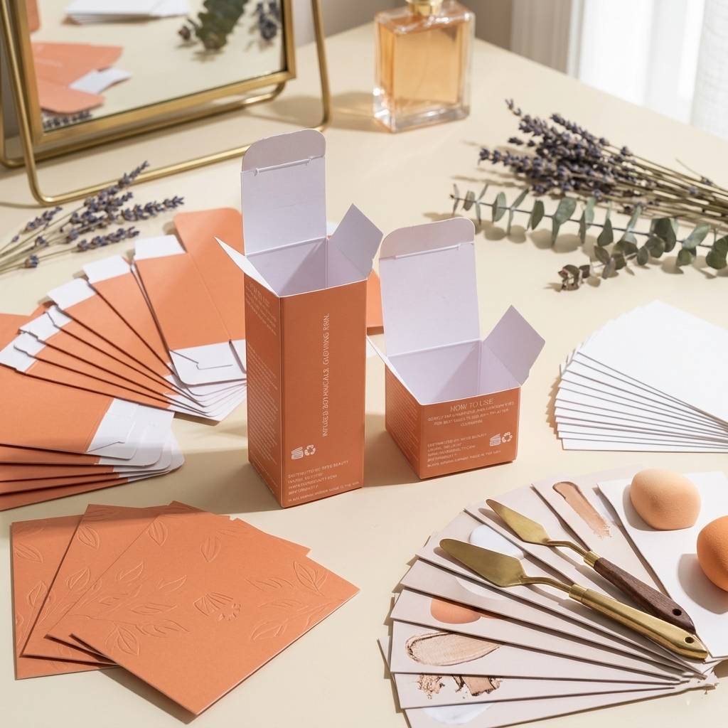 Customizable Folding Paper Boxes For Storing Small Items