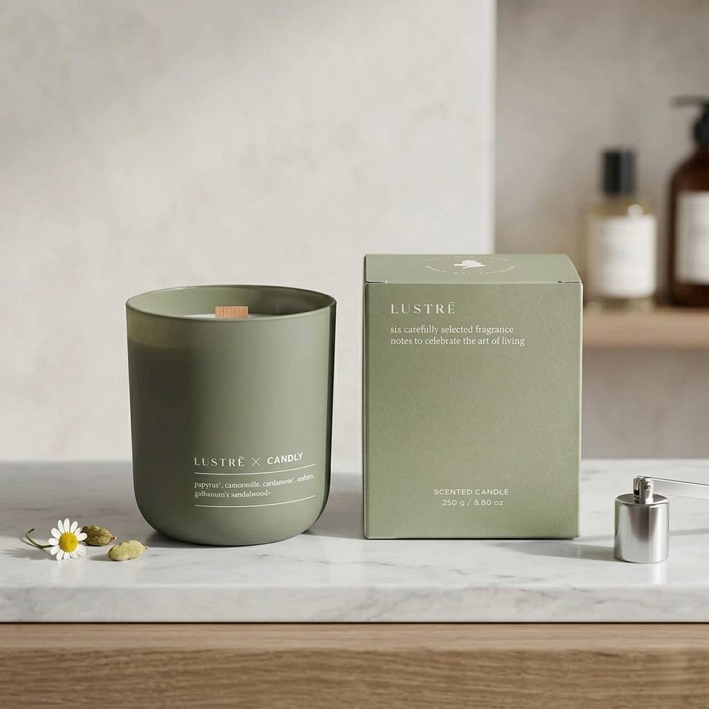 Elegant Custom Printed Candle Box For High-End Home Fragrance