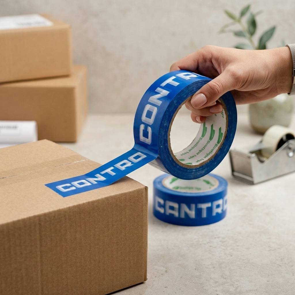 Heavy Duty Packing Tape with Custom Printed Logo for Shipping Parcels