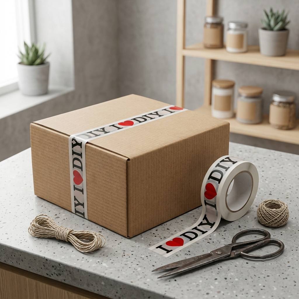 Custom Logo Printed BOPP Mailing Tape for Shipping Package Sealing