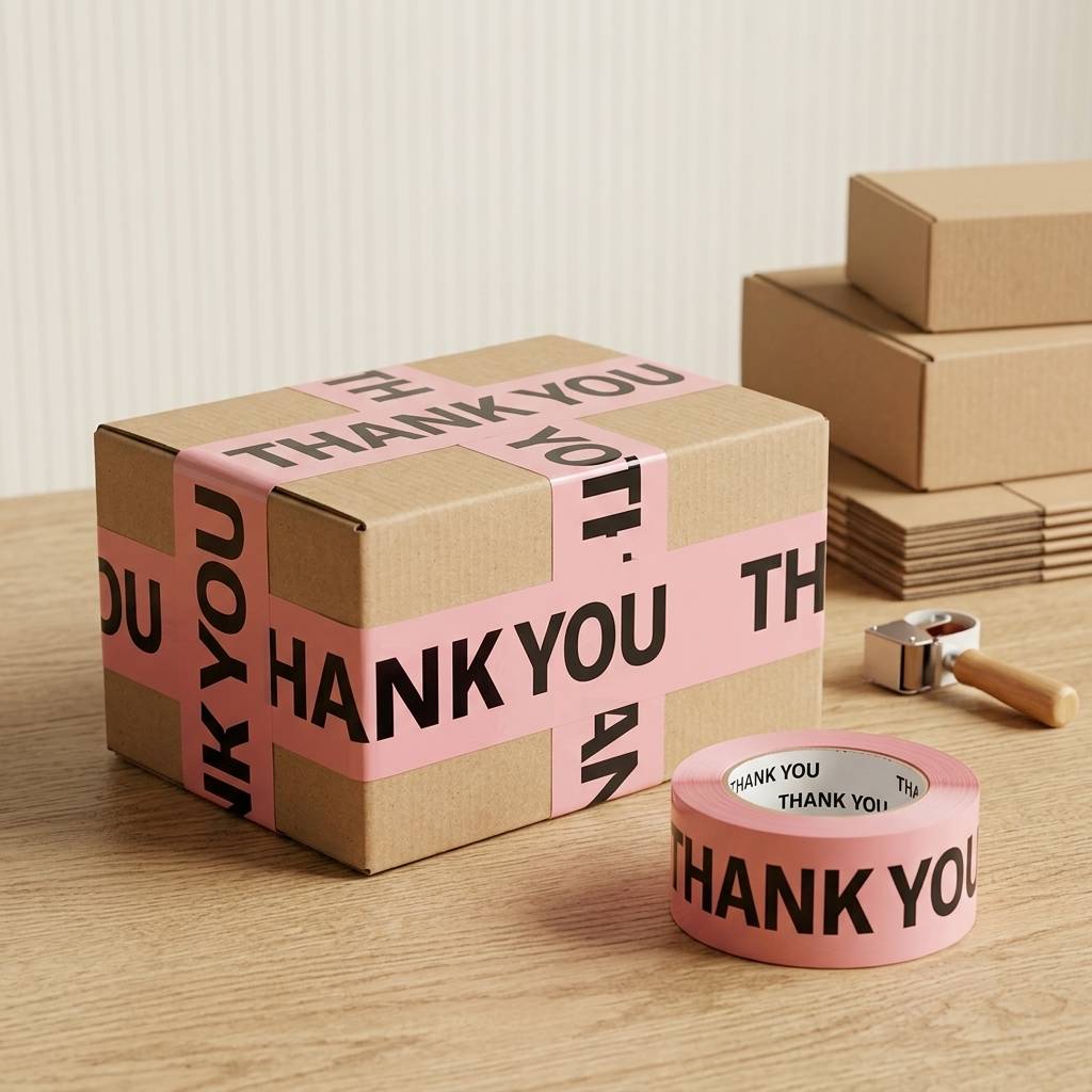 Shipping Box Tape Custom  Printed Packing Tape with Logo