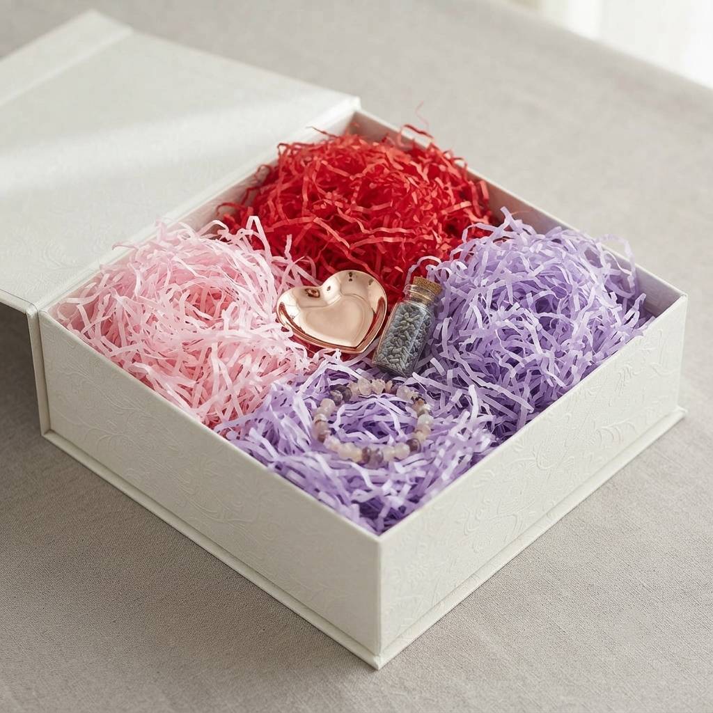 Bulk Wholesale Colorful Paper Shreds For Professional Gift Baskets