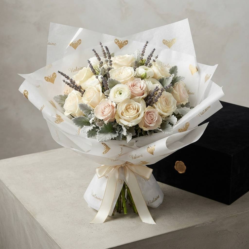 Free Design Custom Printed Tissue Cloth Paper Silk Paper for Branded Gift Wrap