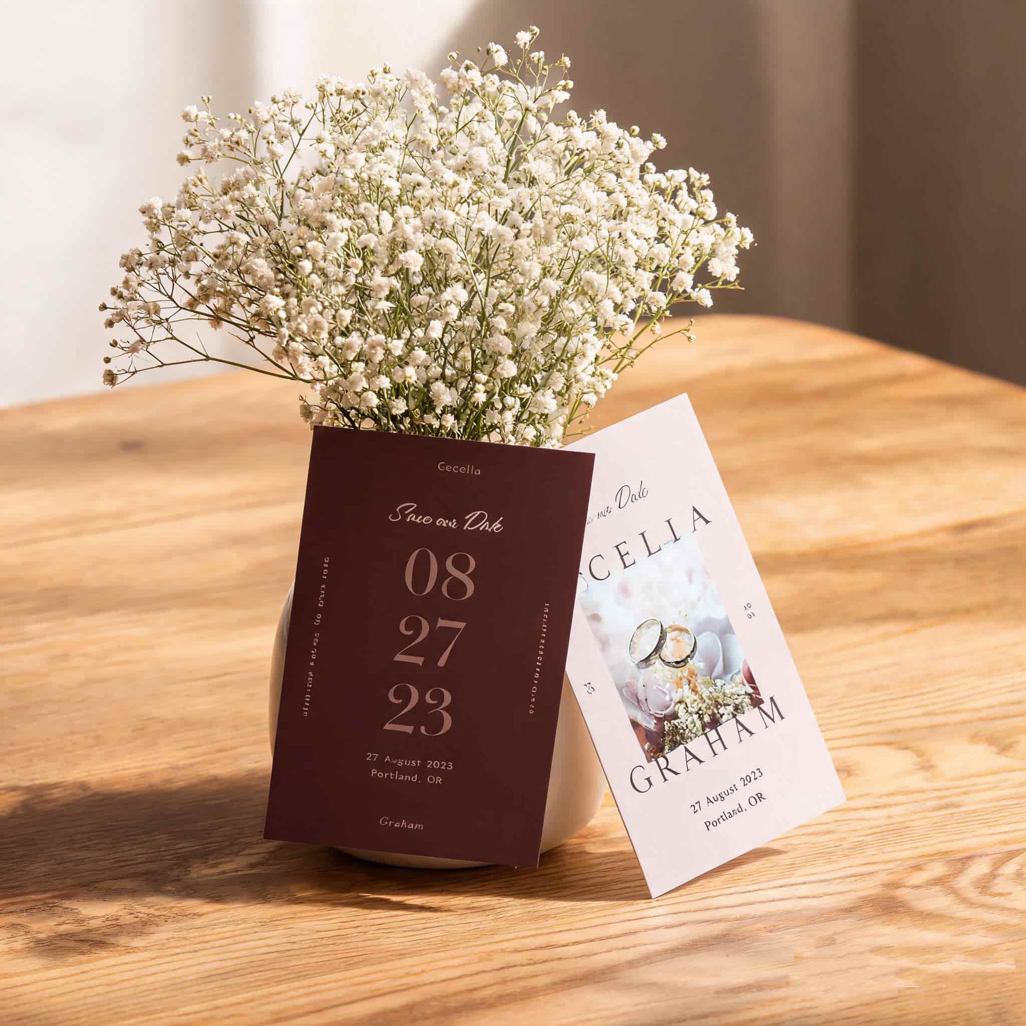 Personalized Custom Logo Printing Thank You Cards Wholesale Greeting Card with Illustrations