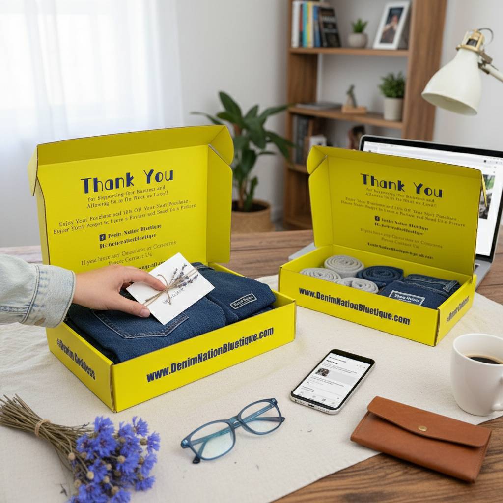 Custom Recycled Kraft Paper Shipping Mailer Boxes For Online Store Parcels