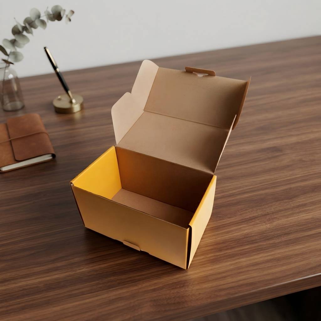 Custom Aesthetic Kraft Packaging Box For Mechanical Equipment Parts